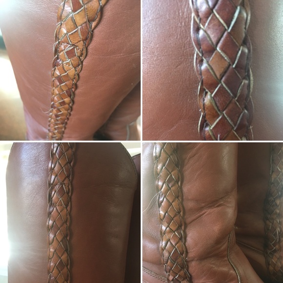 FRYE CAMPUS BOOTS USA MADE VINTAGE LEATHER BROWN!! - Picture 5 of 8